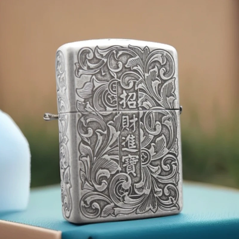 打火机XF 中版盔甲古银貔貅 TC9912GY