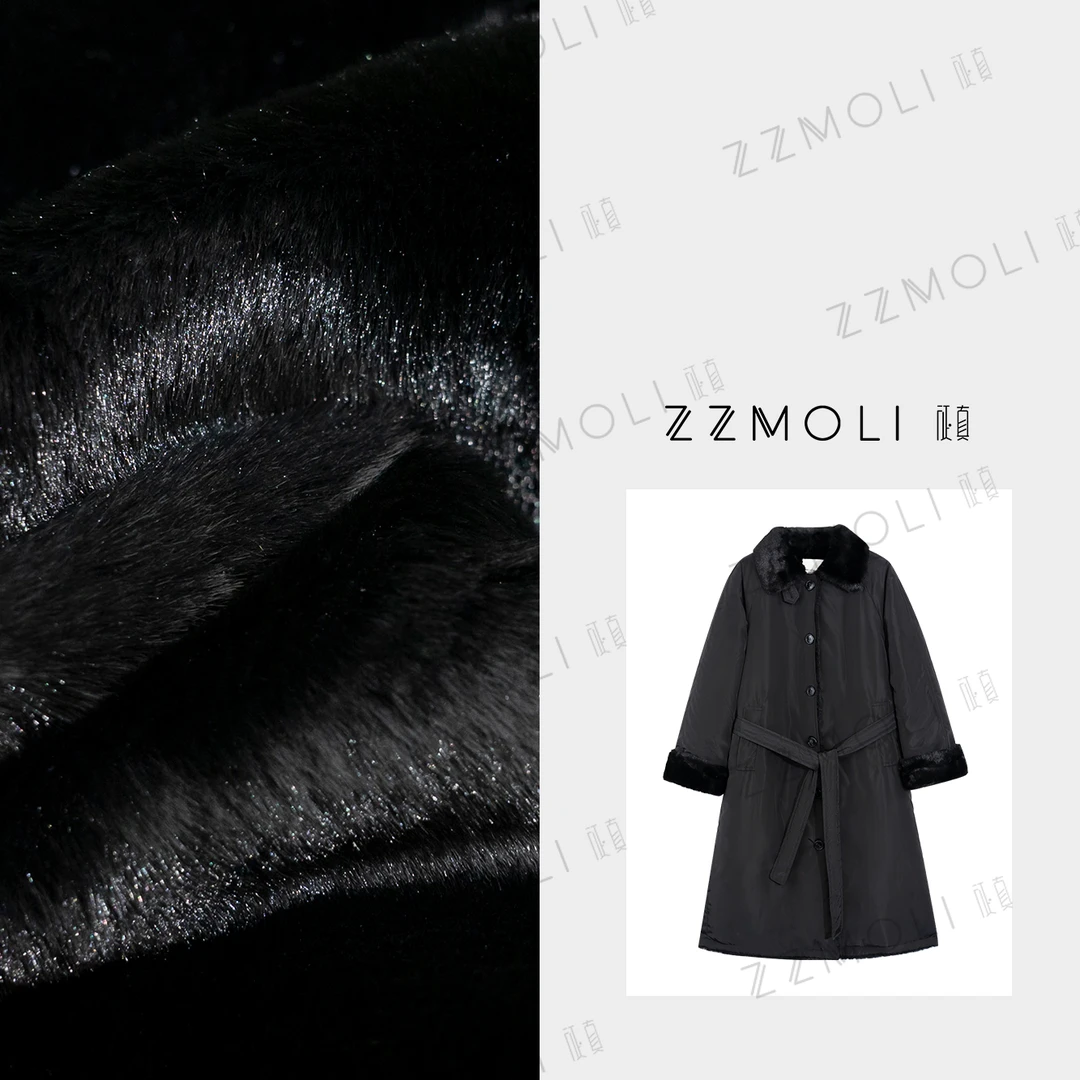 ZzMoLi征真 老板娘私服“维多利亚”气质加厚保暖长款外套 ZBY90113