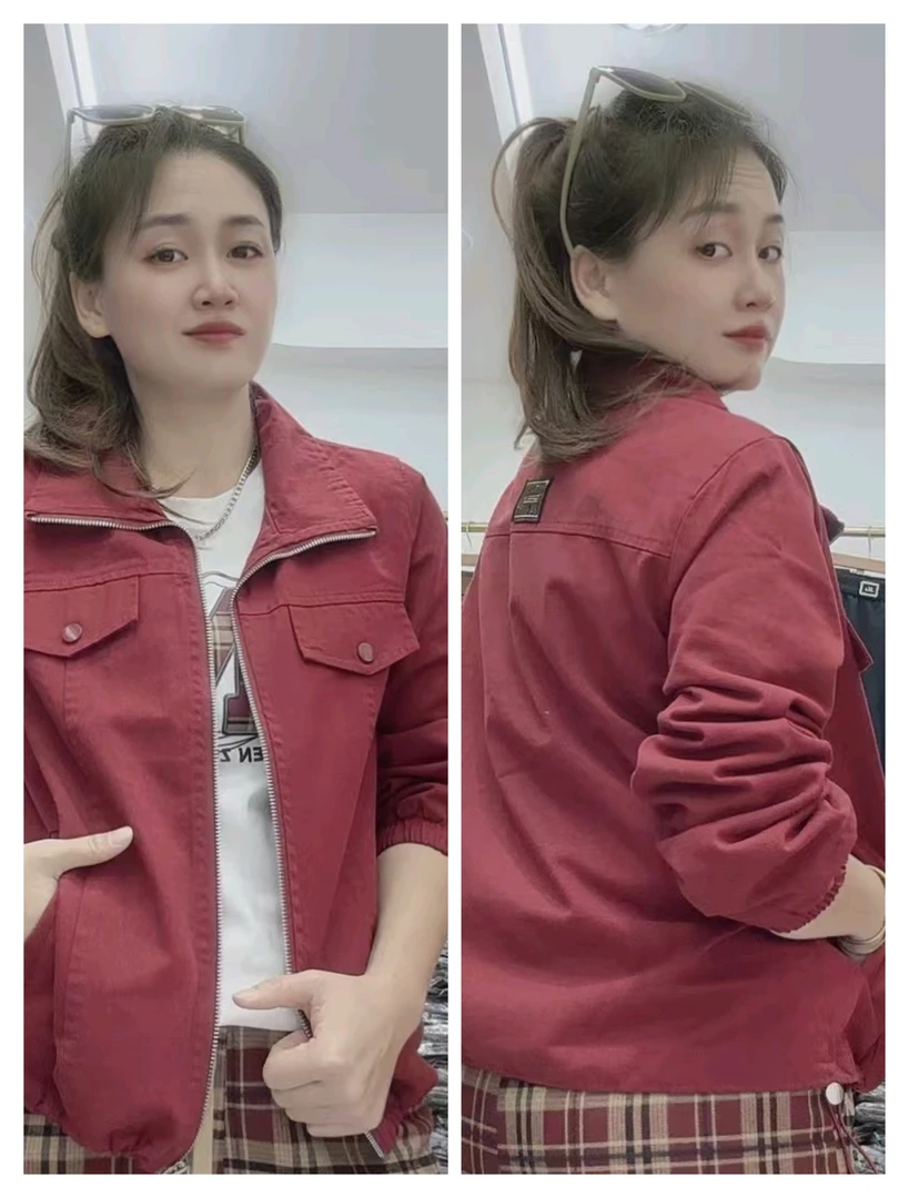 《丽丽家》2024秋冬爆款短外套女宽松百搭遮肉显瘦上衣