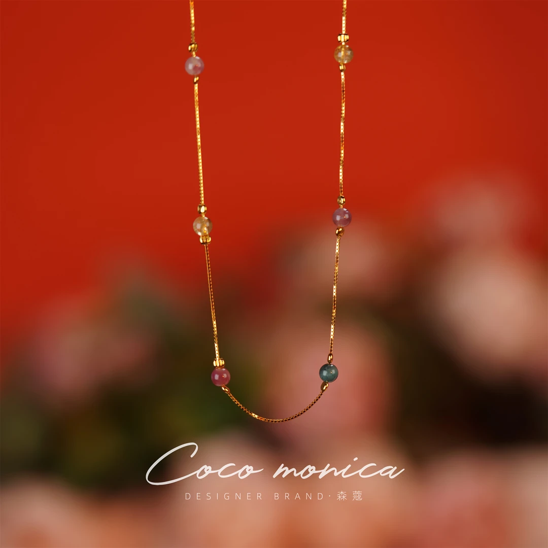 链子925银  百搭女士复古古法雕刻WA353