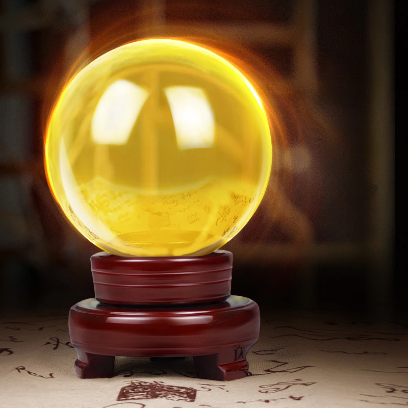 居家饰品中式摆件多颜色水球家居客厅玄关办公书桌装饰品工艺摆放