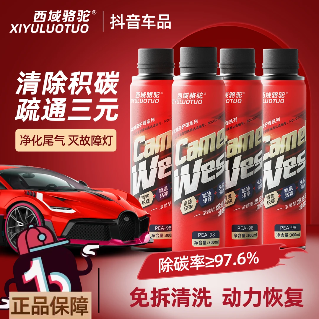 【姚厂长专享】西域骆驼油路清洗剂发动机燃油系统三元催化器积炭清