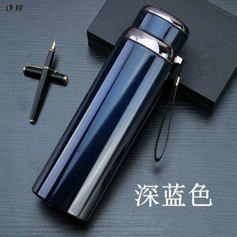 不锈钢保温杯大容量真空水杯男女学生户外便携车载泡茶杯免费刻字