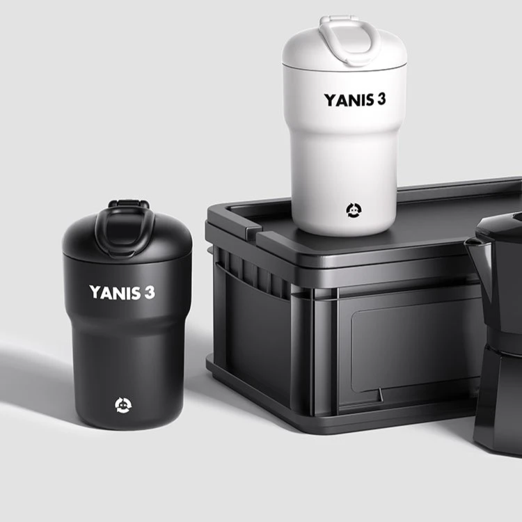 【轻奢魔方补贴】香港潮牌YANIS 3邂逅咖啡杯316不锈钢高颜值水杯