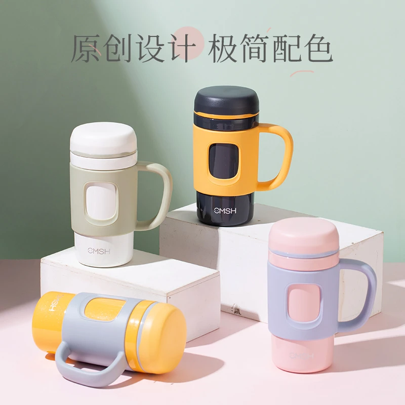 【晶晶补贴专属】草莓生活办公杯316不锈钢保温杯高颜值水杯