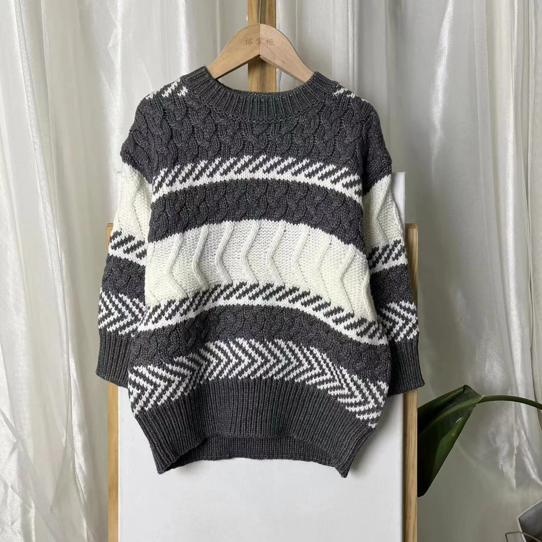 624条纹毛衣 无吊2429