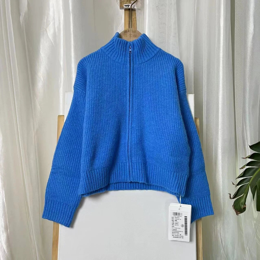 366蓝色毛衣3002
