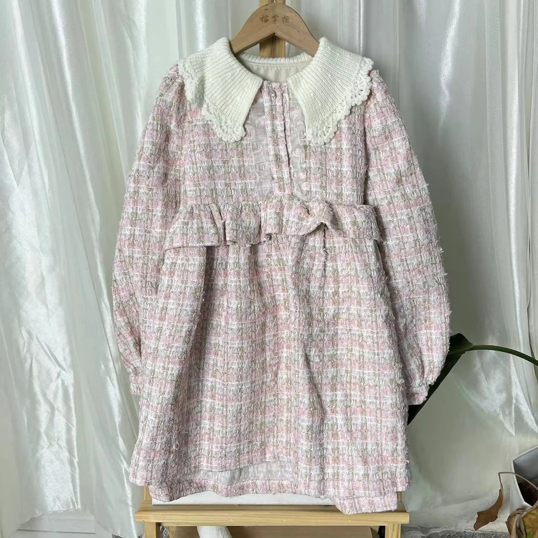 451格子裙子  无吊2343