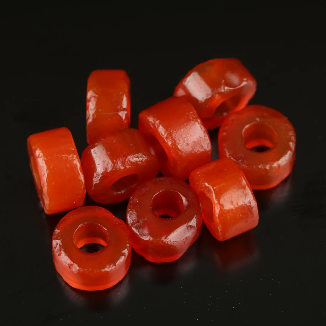 8颗特惠仿古西玛珠红玛瑙小剁珠 手串/吊坠配珠 1单8颗多样性发货