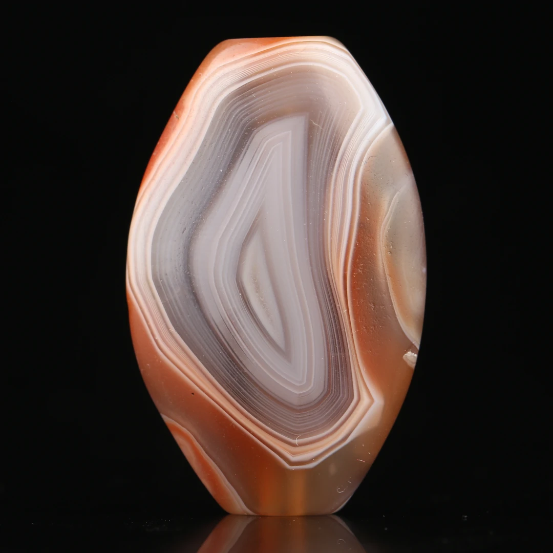 朴玉珠坊 天然冰红南红玛瑙缠丝闪丝三眼板珠 锁骨链吊坠手工珠