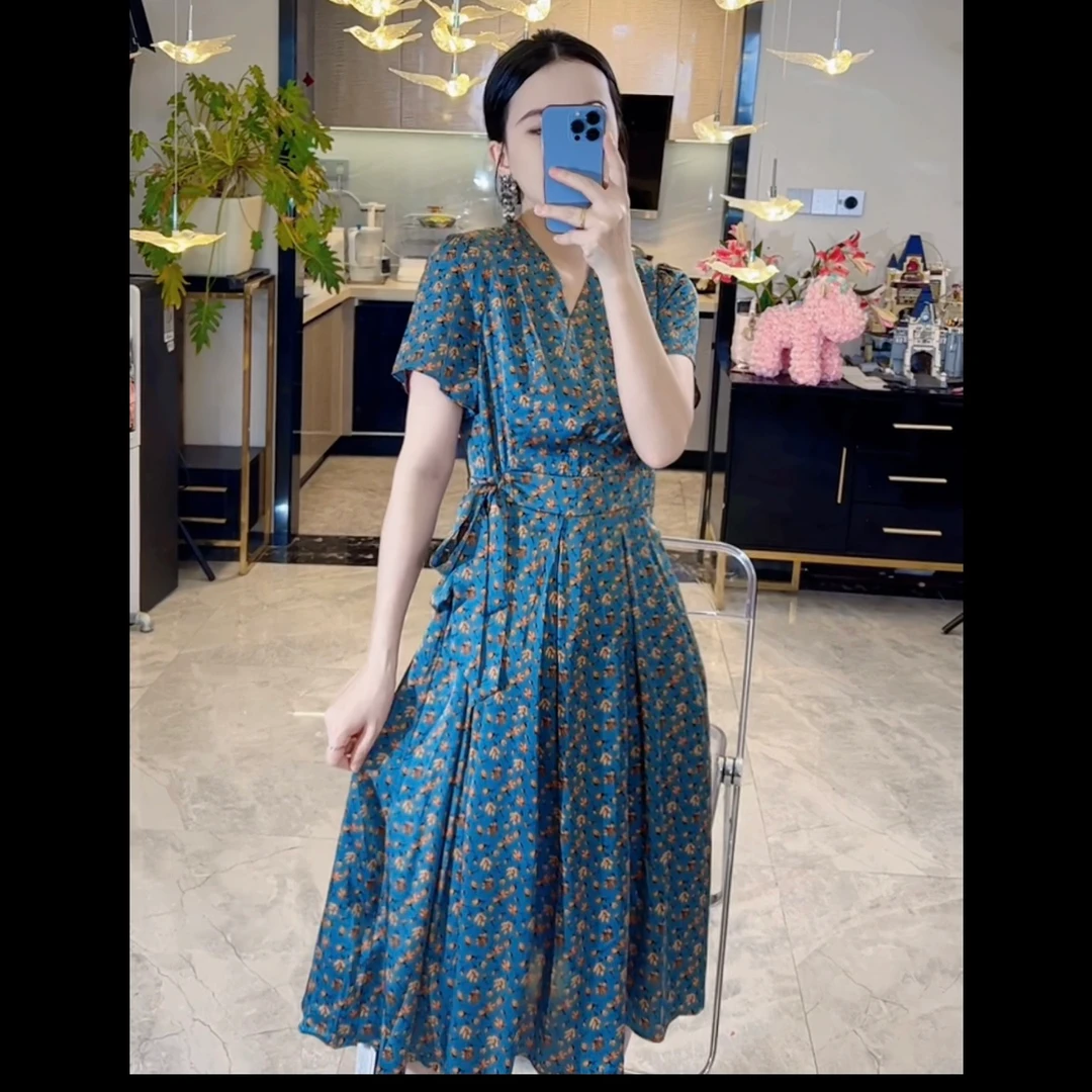 191【断码青仓】气质轻奢女装连衣裙法式优雅时尚