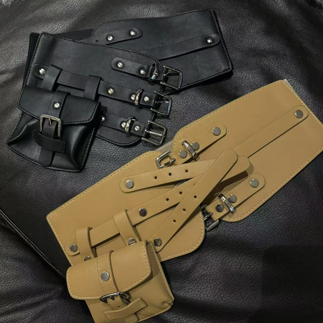 英伦朋克束腰腰封