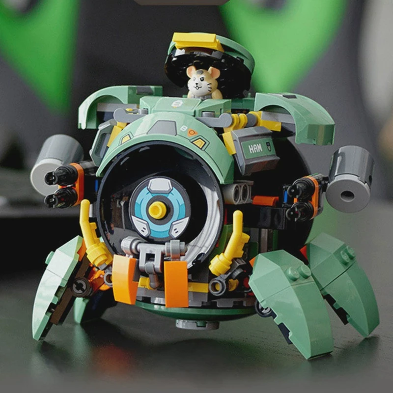儿童节礼物清仓福利款破怀球机器人可拼成12种模型拼装积木玩具