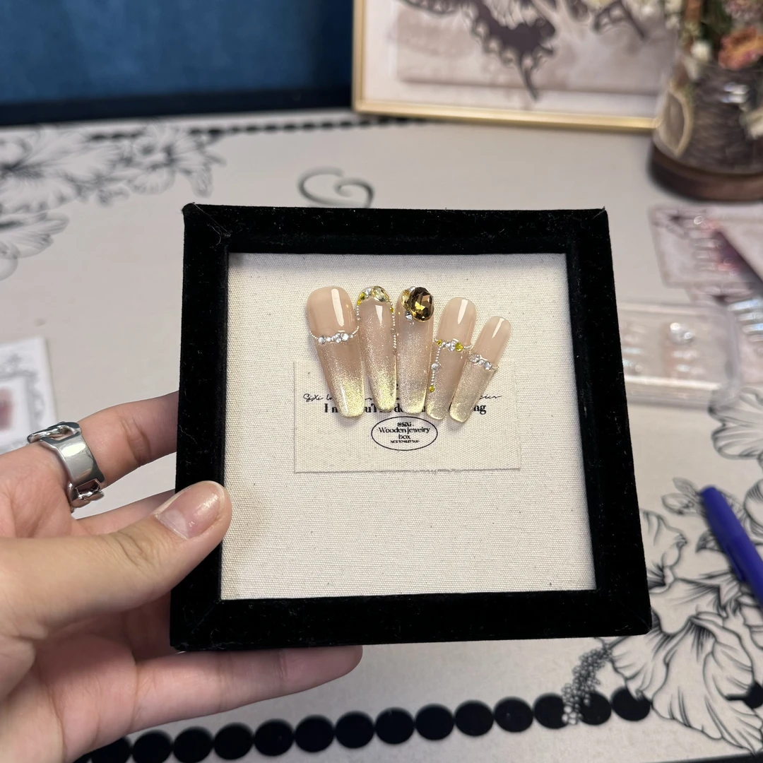 【冬日梦】纯手工穿戴甲