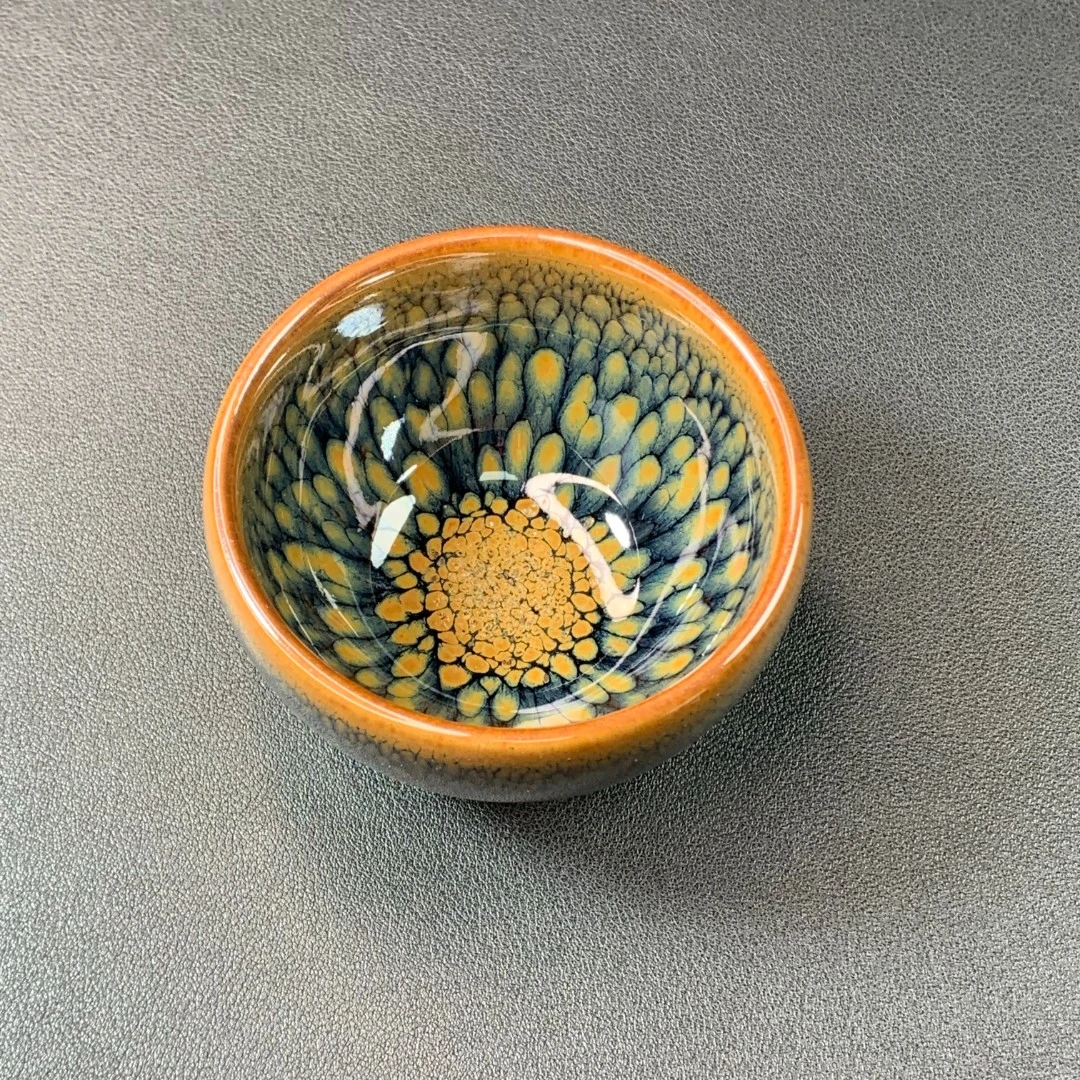 【117号】建阳建盏主人杯品茗杯陶瓷单杯建盏茶杯建窑水吉窑纯手工