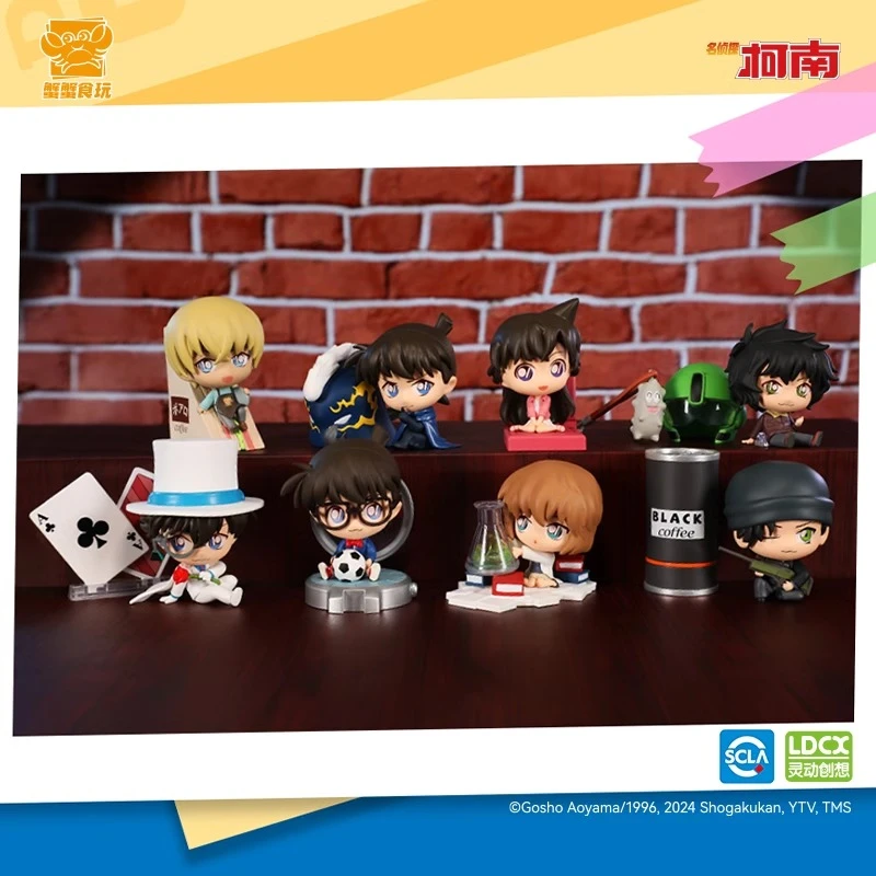 【帮拆】名侦探柯南 迷你侦探系列 公仔摆件手办盲盒 灵动创想