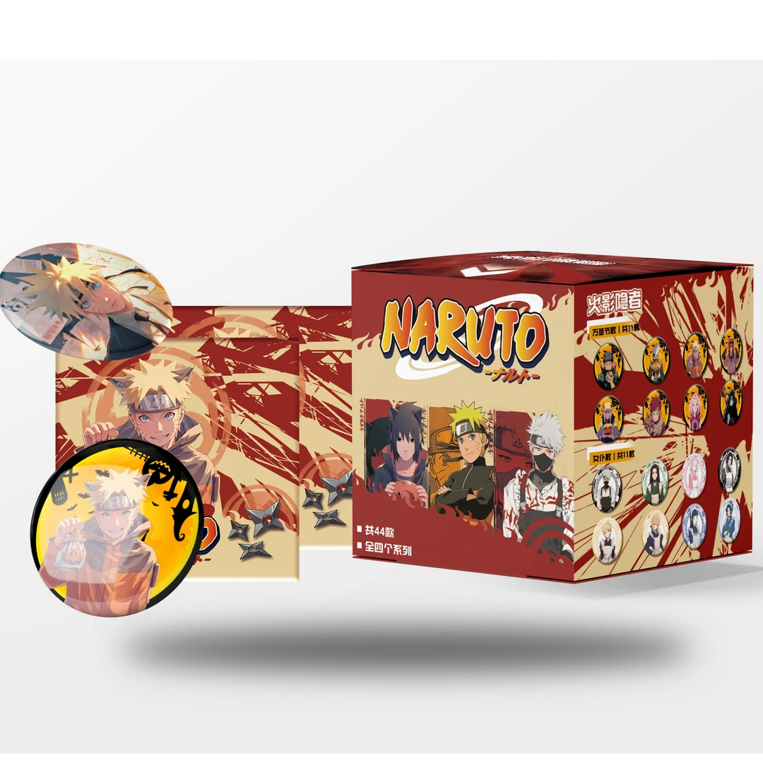 【火影忍者•一弹】(强娶)双闪58mm吧唧盲袋下单默认代拆