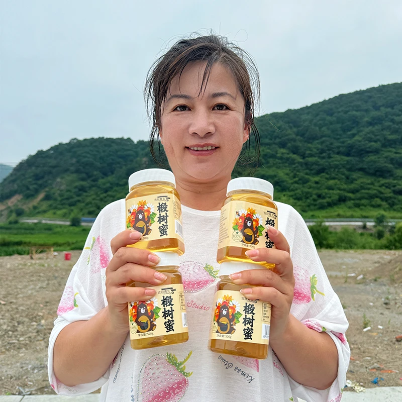 24年新蜜黑蜂椴树蜂蜜 500g*4瓶