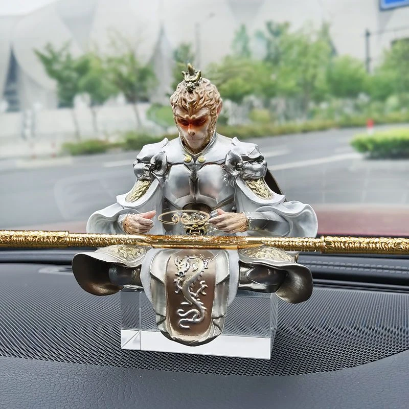 斗战胜佛汽车车载摆件孙悟空办公室摆设送男女朋友创意礼物装饰品