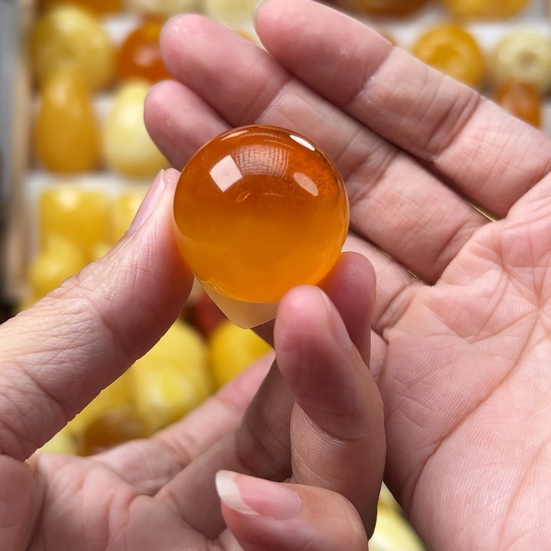 蜜蜡吊坠(赠链)未镶嵌27.9mm