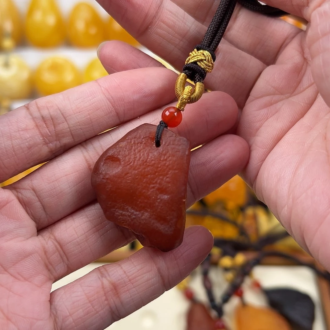 蜜蜡吊坠(不含链)未镶嵌