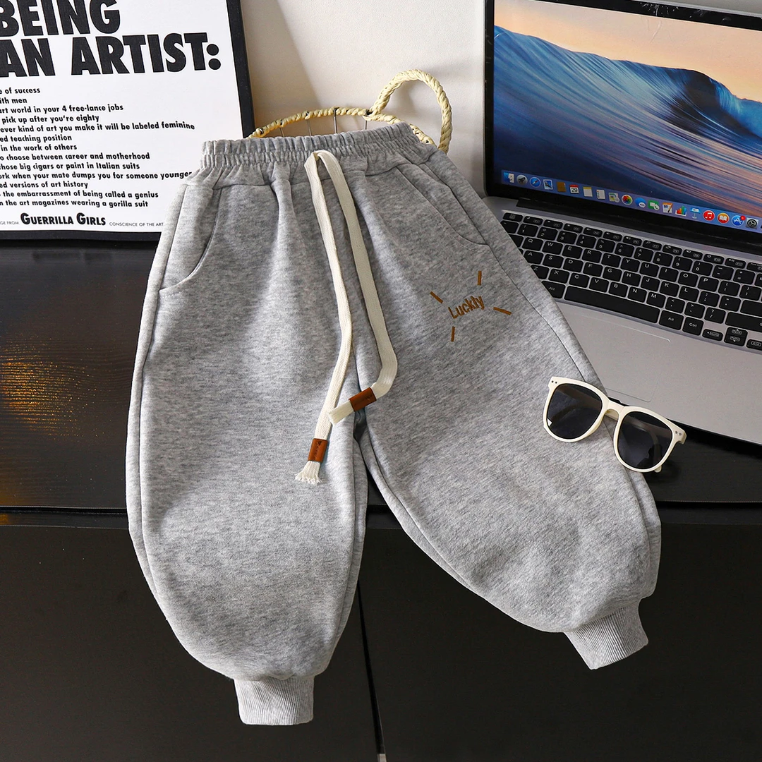 【跑量款】2025新款男童休闲长裤束脚裤春秋款裤子潮流卫裤时尚帅气