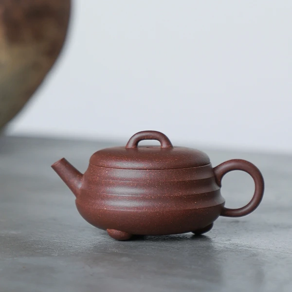 树屿集 |《线圆石瓢》(大款）130cc茶修首推经典老紫泥紫砂壶
