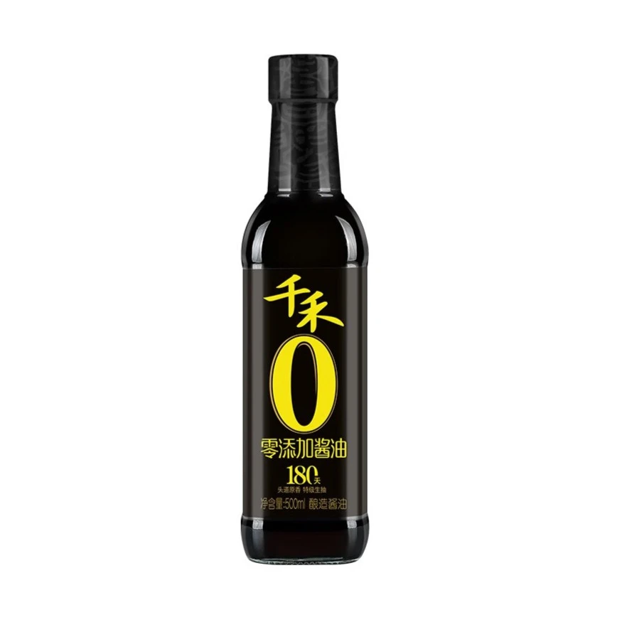 千禾酱油头鲜生抽：500ml
