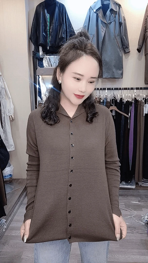 尼珍同款针织衫的毛衣
