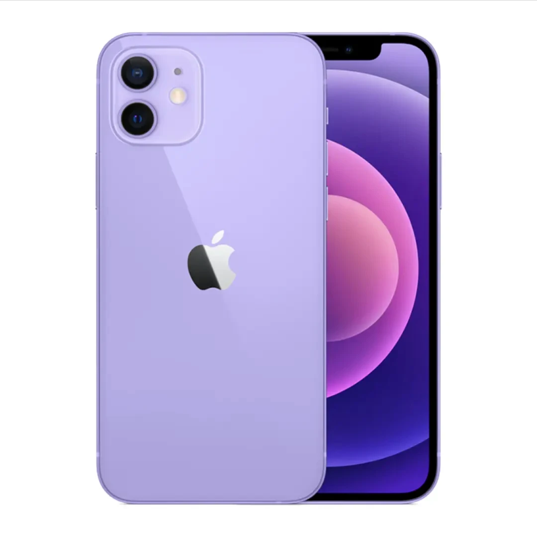 90新  Apple/苹果 iPhone 12全网通5G手机 iPhone 12三网通 紫色
