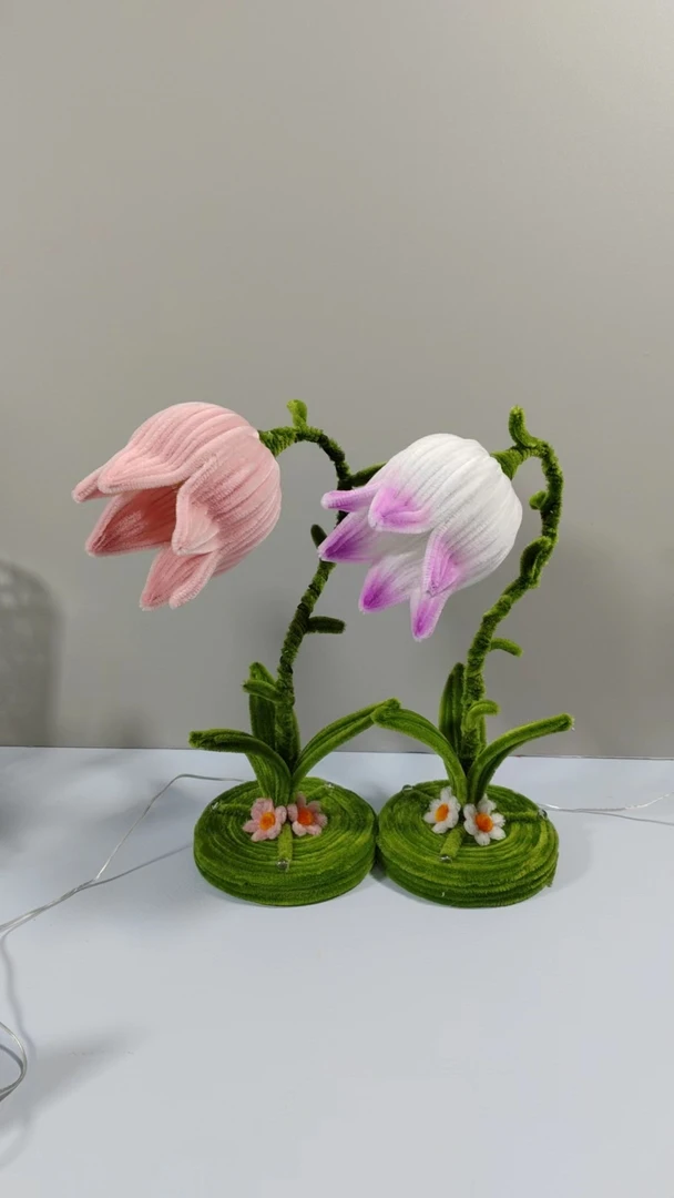 青墨专属 铃兰花灯 扭扭棒材料包 手工DIY