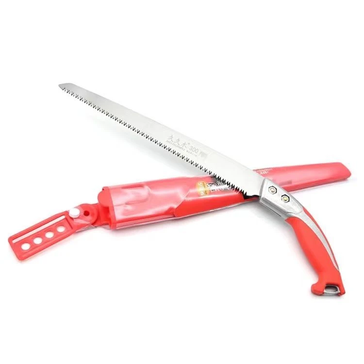 久久木300锯绿化园艺工具果树锯快速木工修剪树枝手锯腰锯剪刀