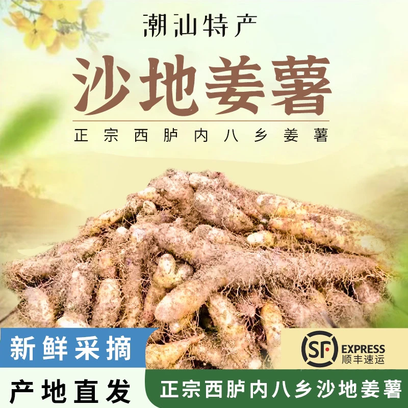 西胪内八乡内輋姜薯3-5斤（送礼首选）顺丰快递