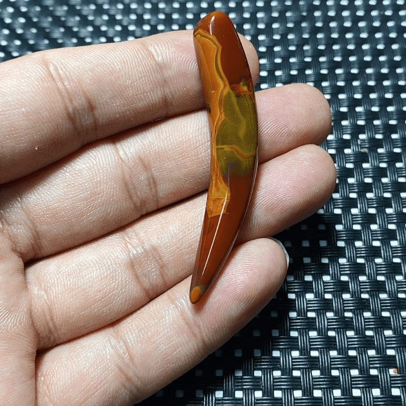 【闪购商品】玛瑙/玉髓颈饰未镶嵌谁**锋