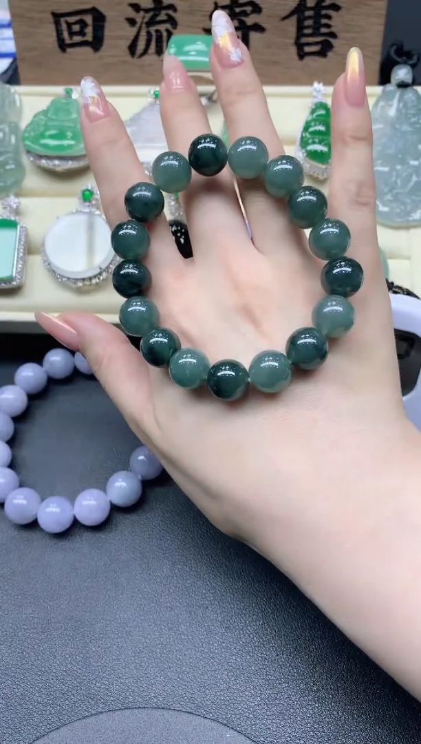 【闪购商品】翡翠手串未镶嵌137-多人