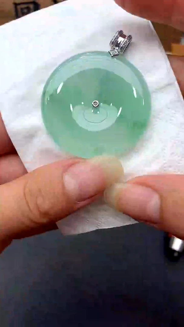 【闪购商品】翡翠颈饰18K金镶嵌393-中国好珍宝