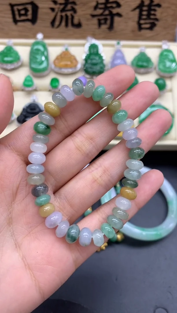 【闪购商品】翡翠手串未镶嵌28-多人