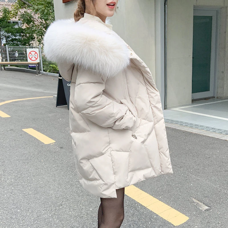 波司澄羽绒服冬季羽绒女韩版宽松显瘦小个子棉袄女加厚2023新款保