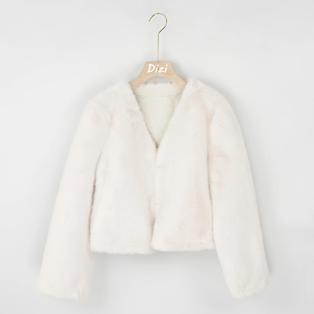 24款高奢系列毛毛保暖外套小香风环保毛休闲加绒加厚冬季时尚百搭