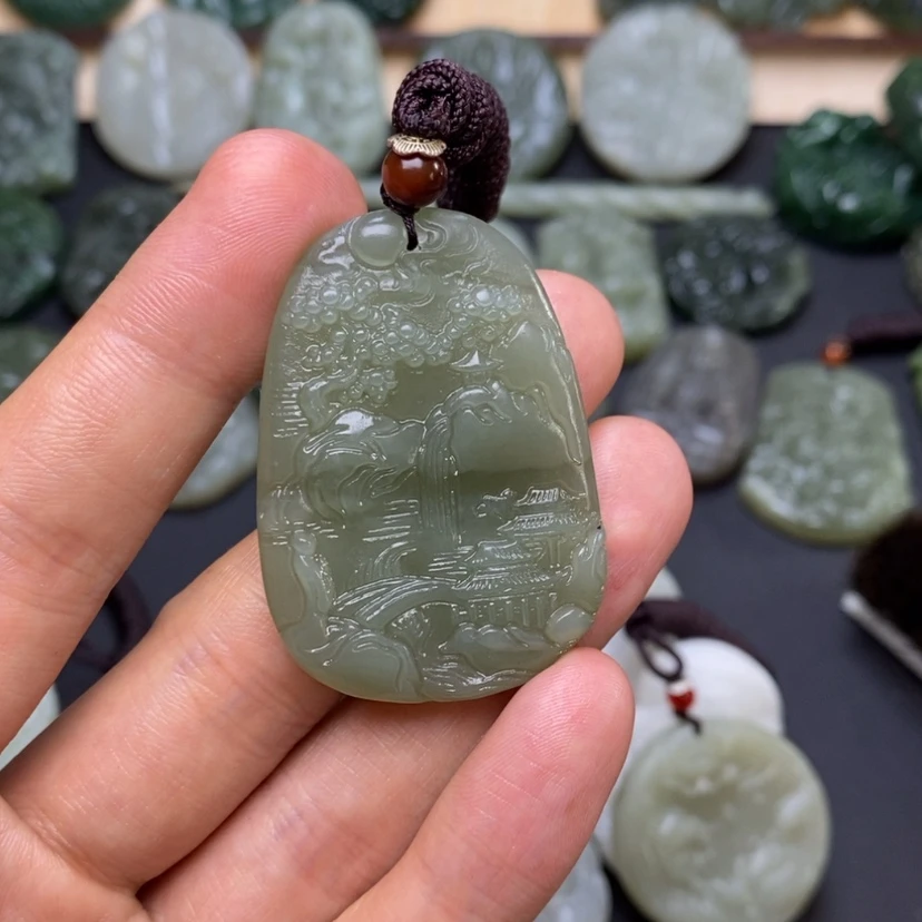 【闪购商品】和田玉吊坠未镶嵌