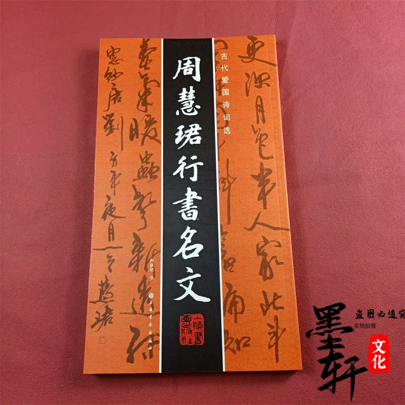 周慧君行书名文行书字帖周慧君毛笔书法字帖作品古代爱国诗词临摹