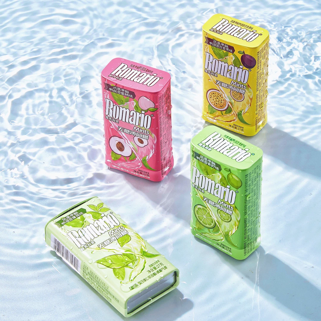 ROMARIO/罗马利奥 单枞无糖鸭屎香茶叶水果味维C糖清新口气接吻糖