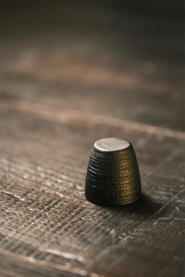 赤具 木胎大漆 盖置 茶道零配