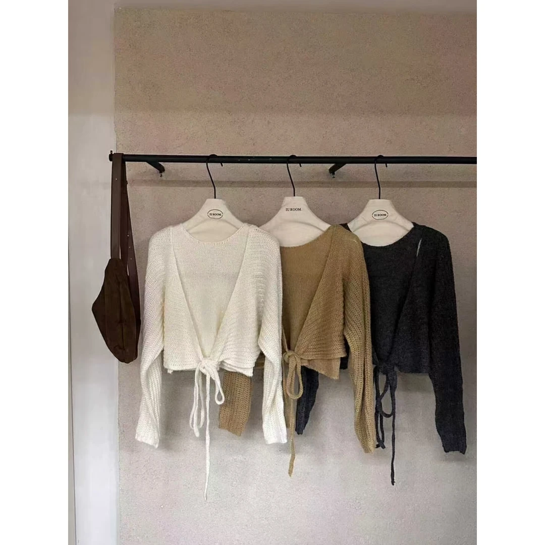 【ARONG阿荣家】两件套02077-卡其色灰色-F