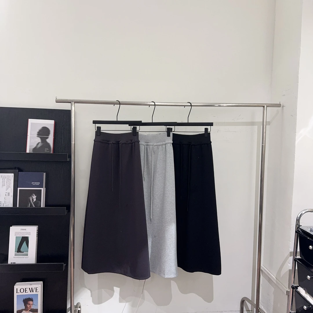 【ARONG阿荣家】A版抽绳卫裙-00283-黑色-ML