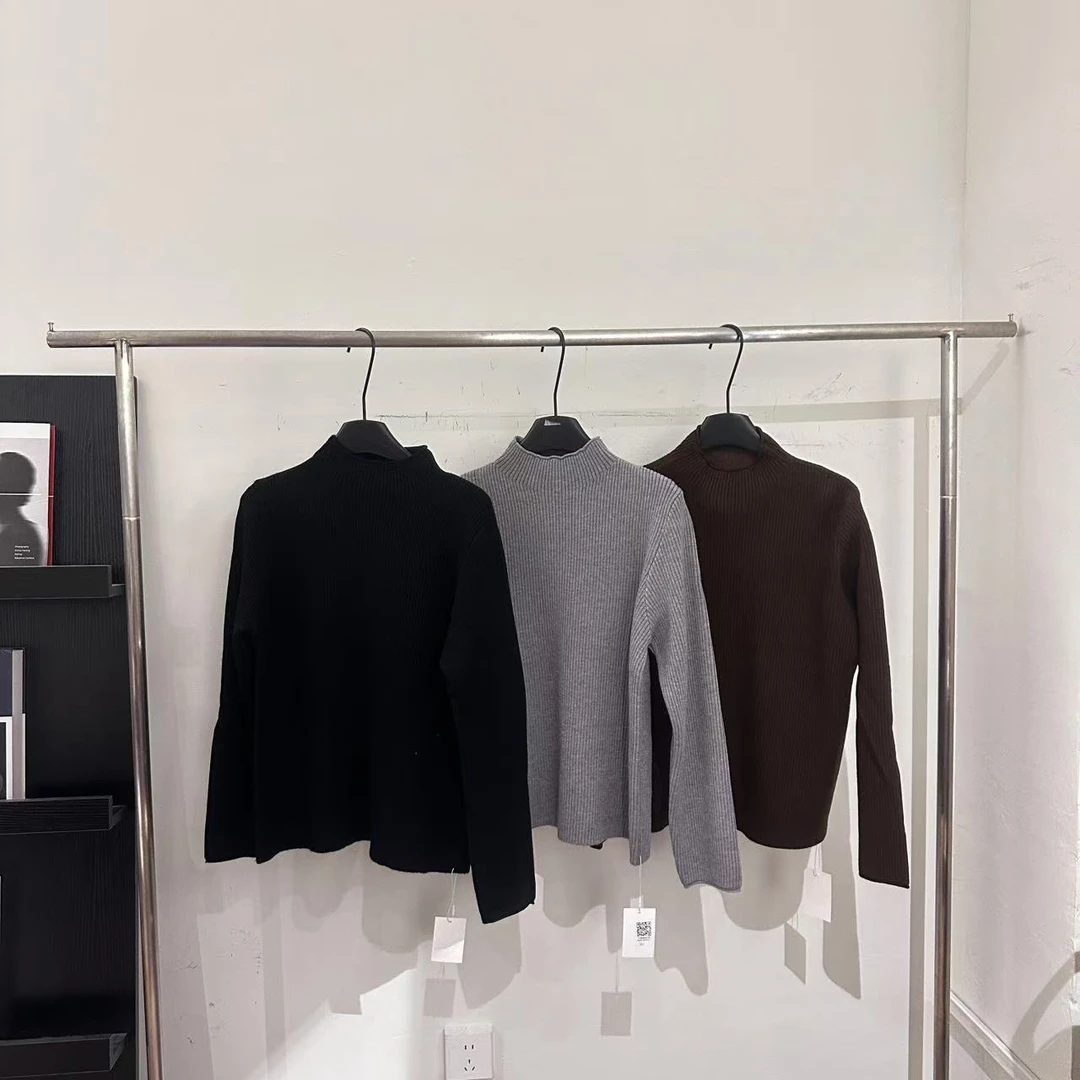 【ARONG阿荣家】半领加绒打底衫05603-多色-F