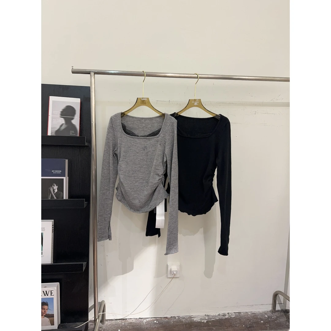 【ARONG阿荣家】打底09577-黑色灰色-F