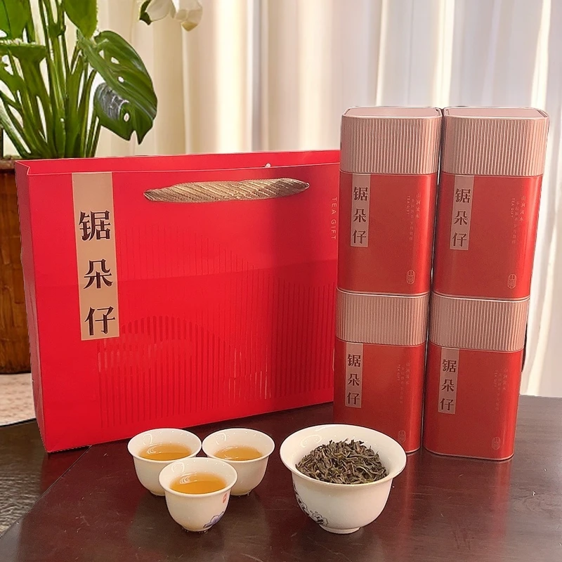 锯朵仔凤凰单丛清香型礼罐装一斤四罐