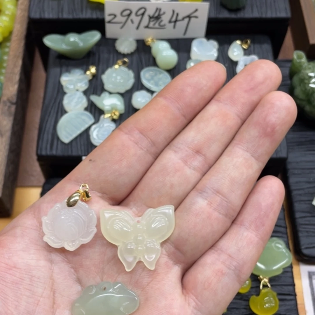 【闪购商品】蛇纹石玉0216合金