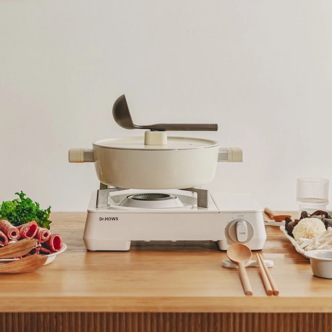 DR.HOWS韩国进口卡式炉户外便携式野餐炉具家用瓦斯卡磁炉燃气灶